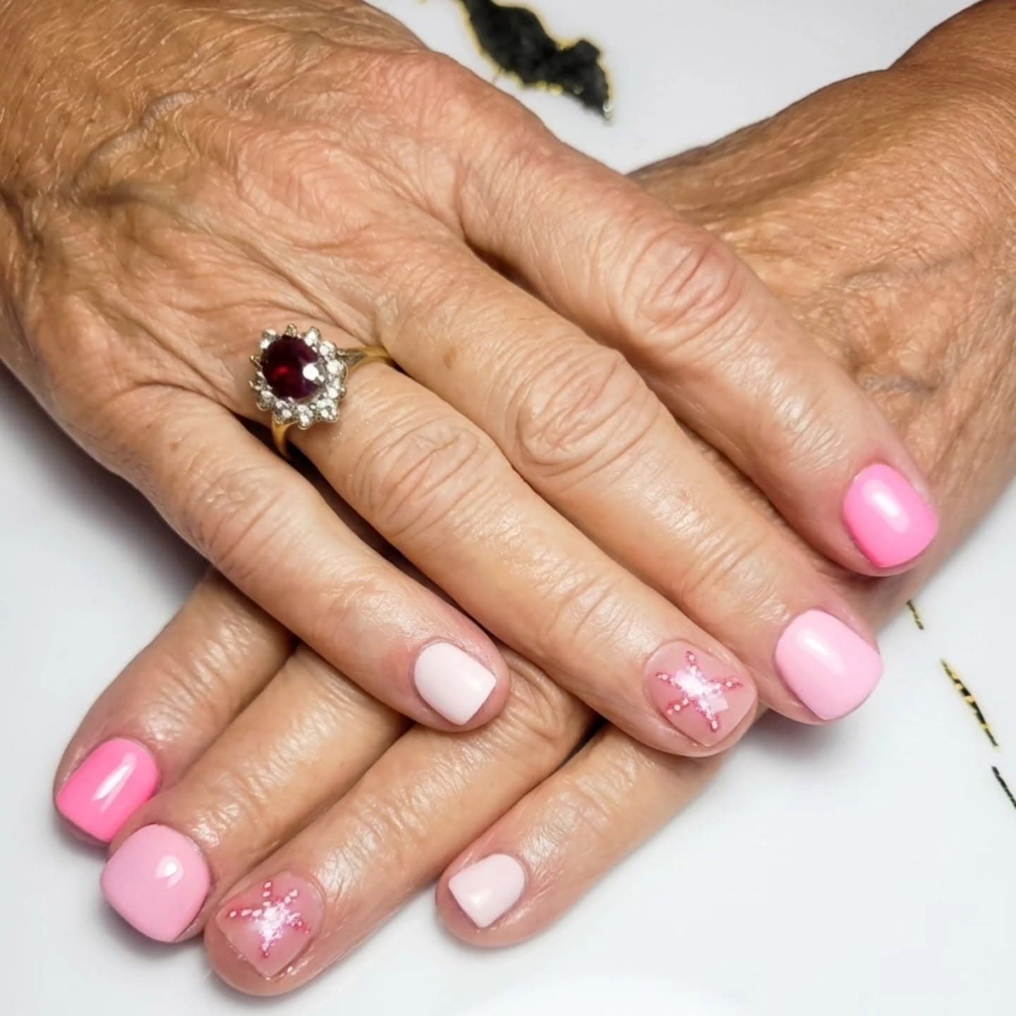 Remplissage gainage - Nail art